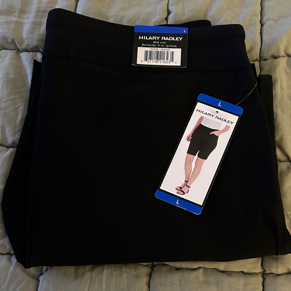 Hilary Radley Women's Classic Black Bike Shorts